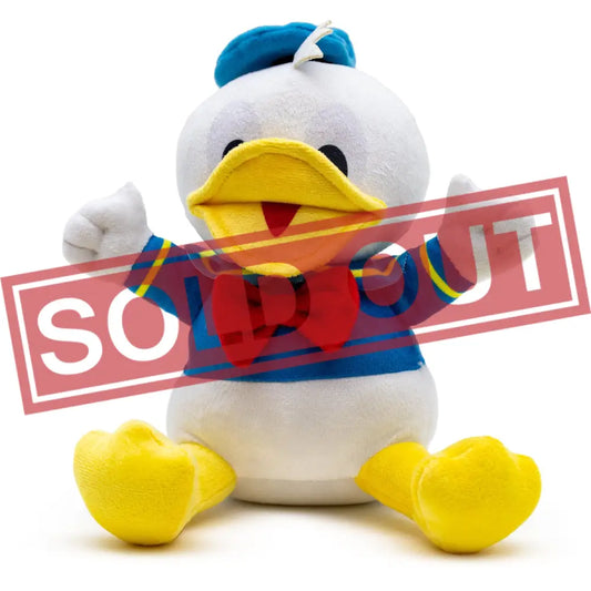Dog Toy Squeaker Plush - Disney Donald Duck Sitting Pose Dog Toy Squeaky Plush