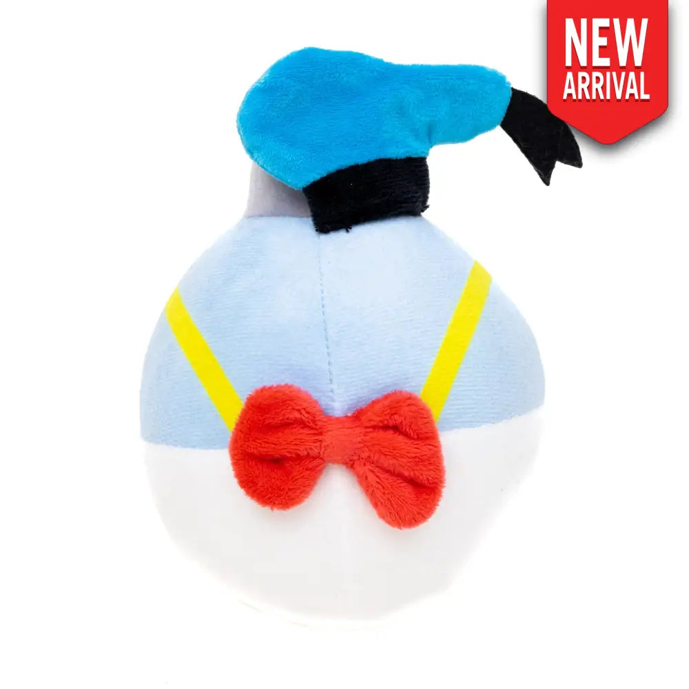 Dog Toy Squeaker Plush - Disney Donald Duck Christmas Ornament Replica Dog Toy Squeaky Plush