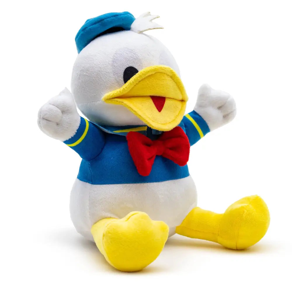 Dog Toy Squeaker Plush - Disney Donald Duck Sitting Pose Dog Toy Squeaky Plush