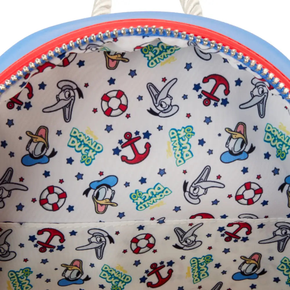 Donald Duck 90th Anniversary Lenticular Mini Backpack by Loungefly Bags & Wallets