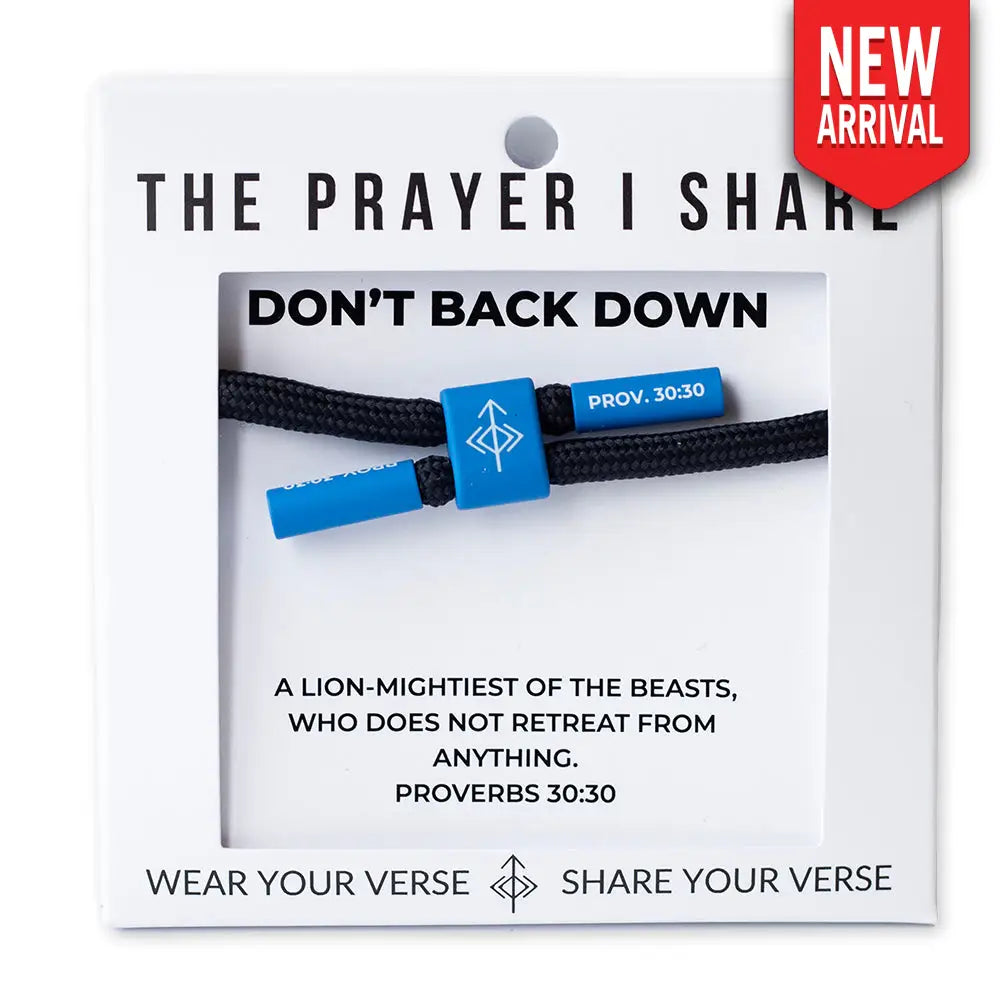 Don’t Back Down Proverbs 30:30