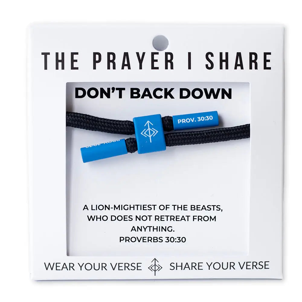 Don’t Back Down Proverbs 30:30