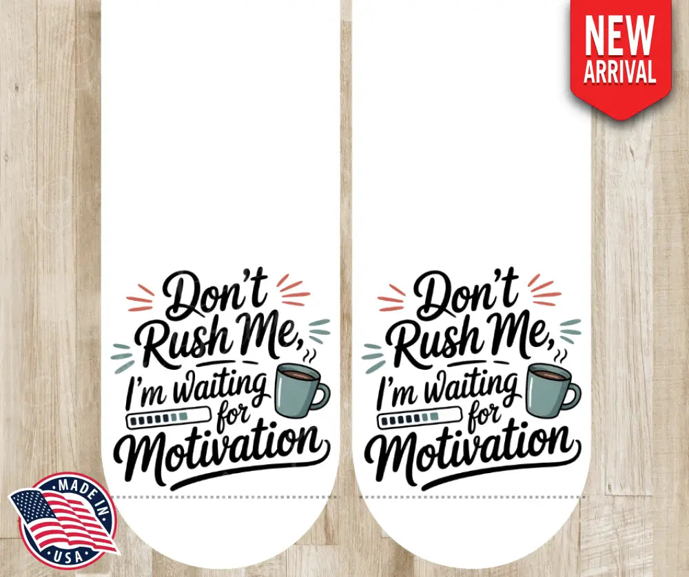 Don’t Rush Me - Multi - Socks