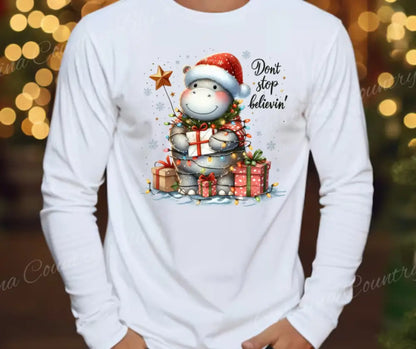 Don’t Stop Believin’ - Multi Small / Long Shirt