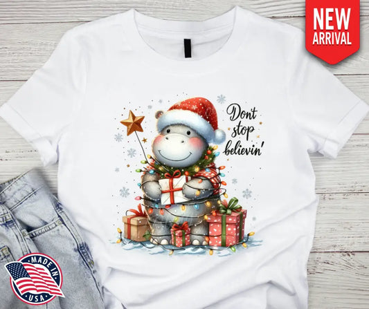 Don’t Stop Believin’ - Multi Small / Short Shirt