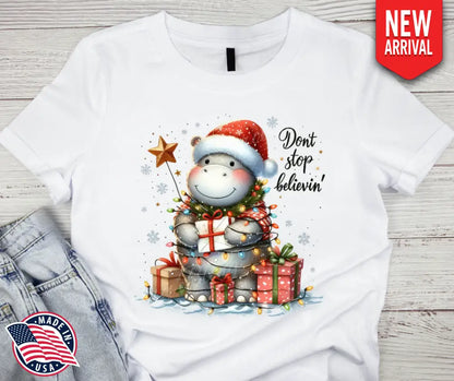 Don’t Stop Believin’ - Multi Small / Short Shirt