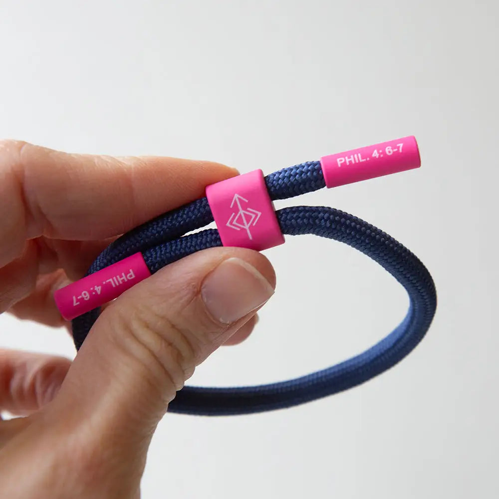 Don’t Worry Be Happy Philippians 4:6-7 bracelet