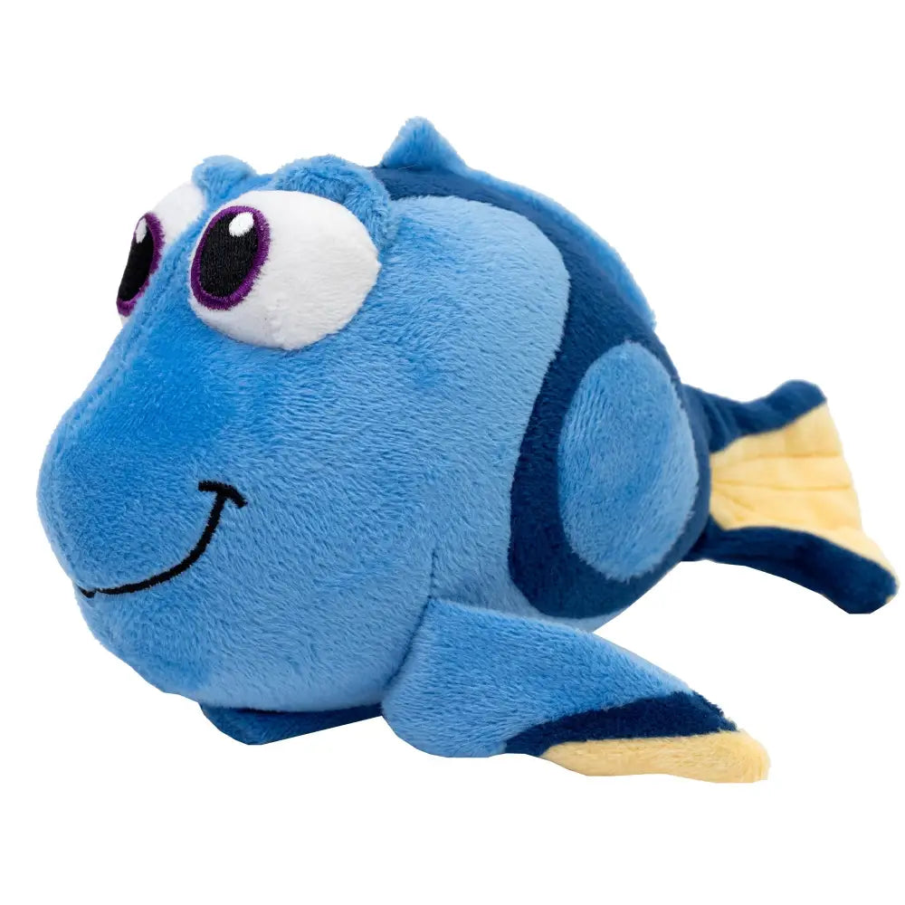 Dog Toy Squeaker Plush - Pixar Finding Nemo Dory Blue Tang Fish Full Body Pose Dog Toy Squeaky Plush
