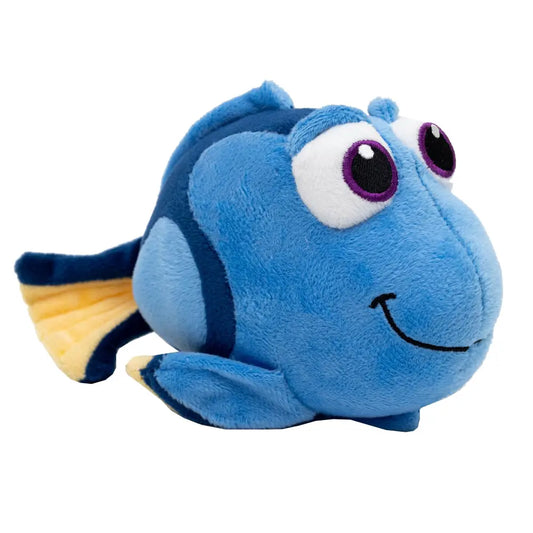Dog Toy Squeaker Plush - Pixar Finding Nemo Dory Blue Tang Fish Full Body Pose Dog Toy Squeaky Plush
