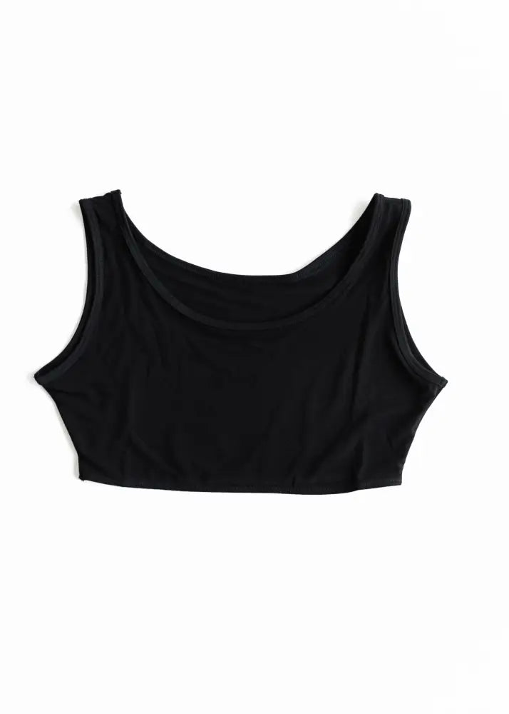 Dressy Demi Layering Tank Black / XS IC Tops