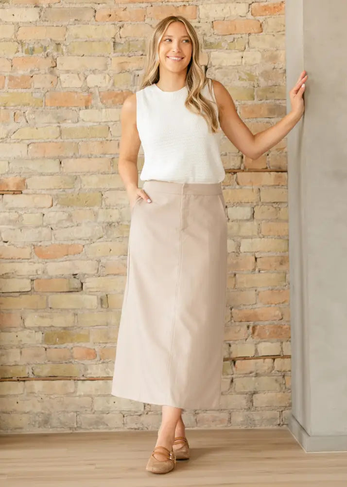 Dylan Midi Trouser Skirt - IC Skirts