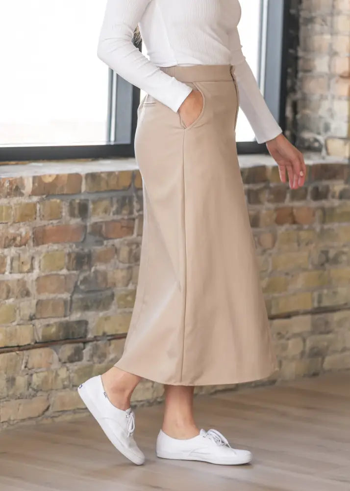 Dylan Midi Trouser Skirt - IC Skirts