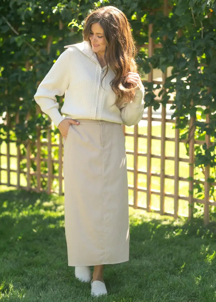 Dylan Midi Trouser Skirt - IC Skirts