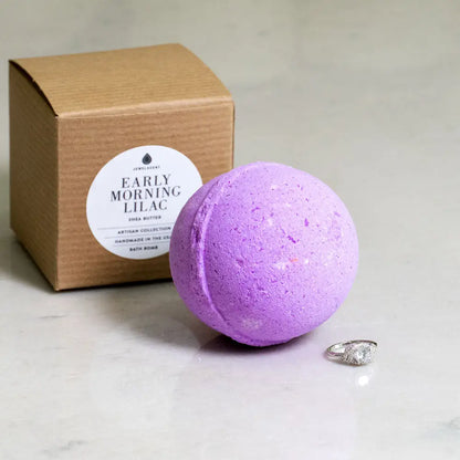 Early Morning Lilac 10oz Mystery Jewelry Bath Bomb - Bath Bomb