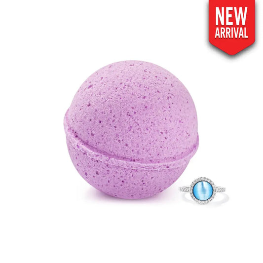 Early Morning Lilac 10oz Mystery Jewelry Bath Bomb - Bath Bomb
