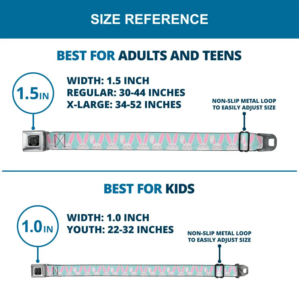 Easter Bunnies - Multi Seatbelt Belts