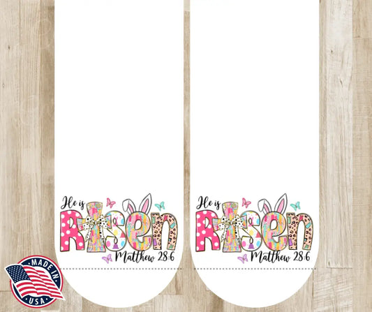 Easter Is For Jesus – White Socks