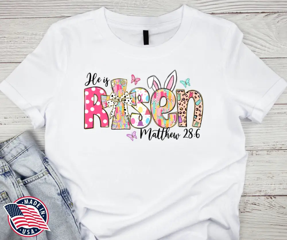 Easter Is For Jesus – White Small / Short Shirt