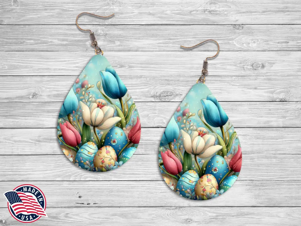 Easter Tulips - Multi Earrings
