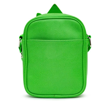 Elf Bag Cross Body Buddy The Elf Character Bound Green Vegan Leather Crossbody Bags