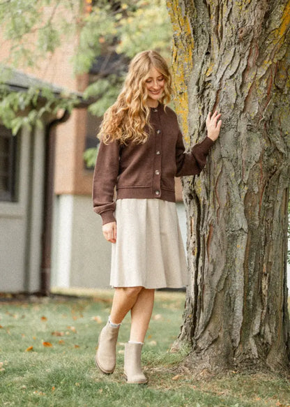 Ella Cinched Waist Midi Dress - FINAL SALE IC Dresses