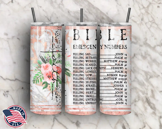 Emergency Numbers – Multi Tumbler