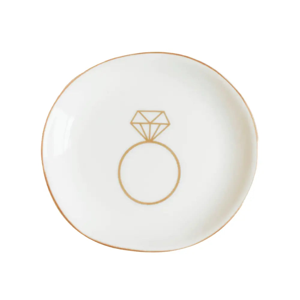 Engagement Ring Jewelry Dish - Jewelry Dishes