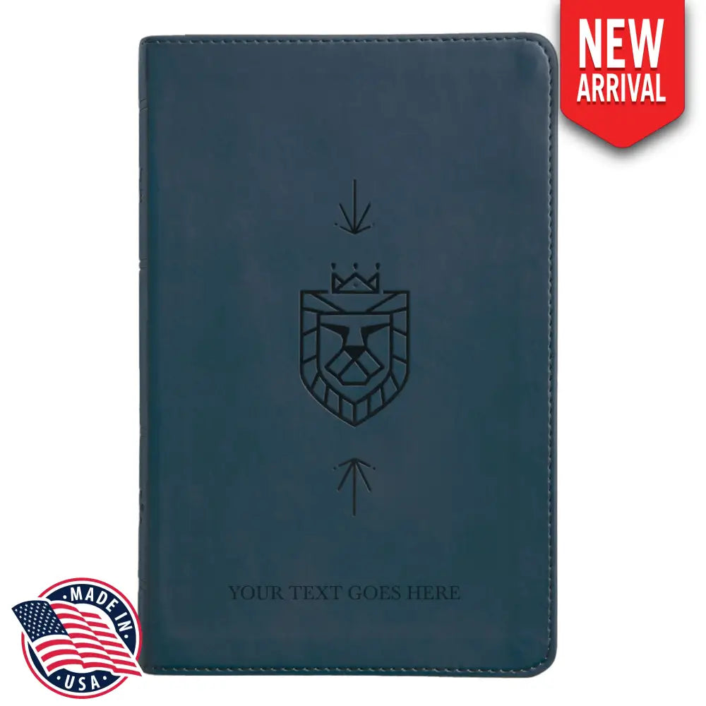 ESV Compact Size Kids Holy Bible Large Print - Blue Bible