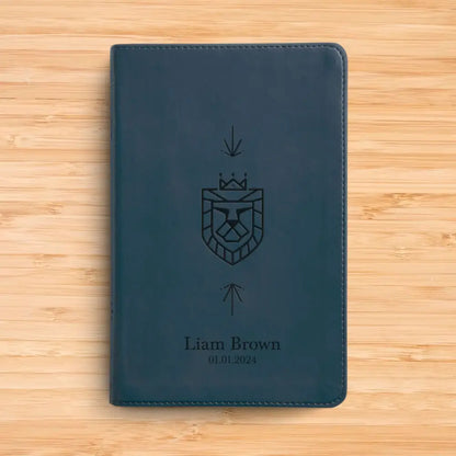 ESV Compact Size Kids Holy Bible Large Print - Blue Bible