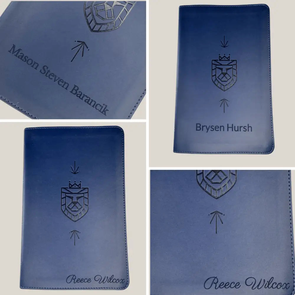 ESV Compact Size Kids Holy Bible Large Print - Blue Bible