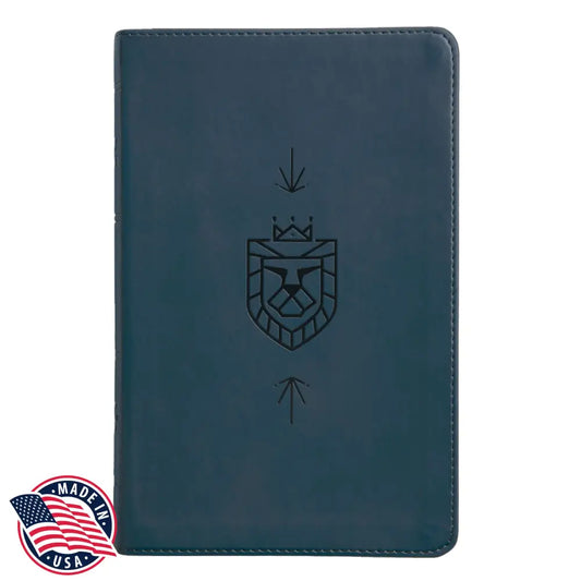 ESV Compact Size Kids Holy Bible Large Print - Blue Bible