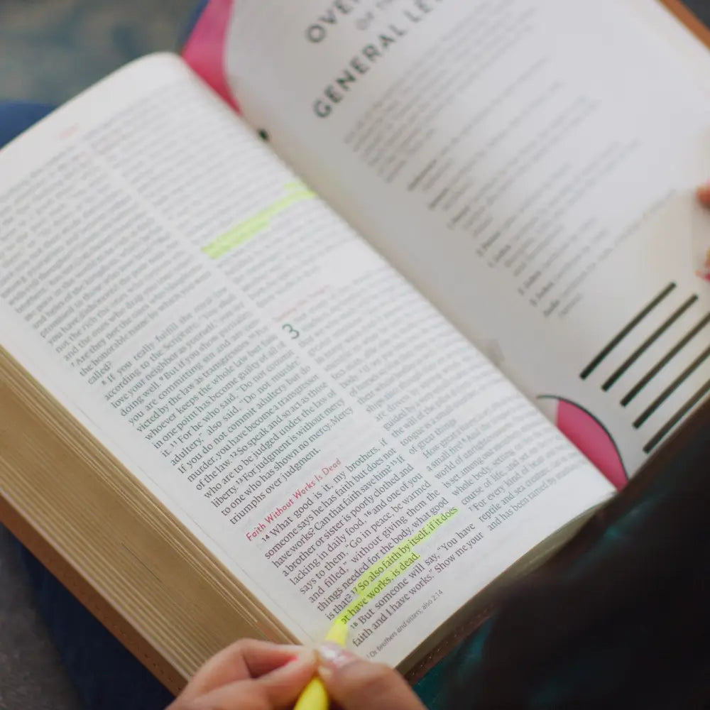 ESV Compact Size Kids Holy Bible Small Print - Pink