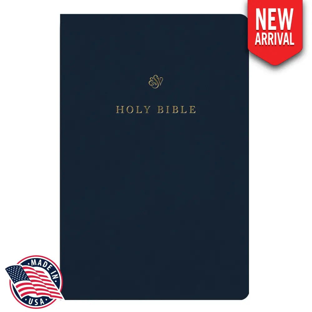 ESV Standard Size TruTone Holy Bible Small Print Blue Bible
