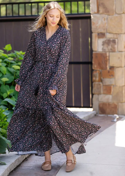 Evangeline Floral Maxi Dress - FINAL SALE IC Dresses