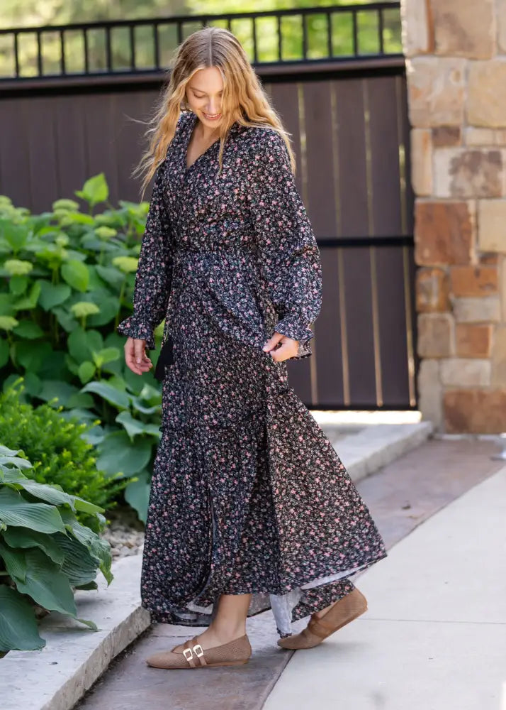 Evangeline Floral Maxi Dress - FINAL SALE IC Dresses