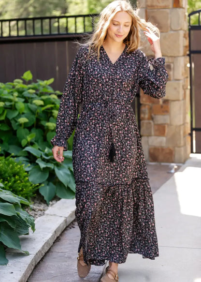 Evangeline Floral Maxi Dress - FINAL SALE IC Dresses