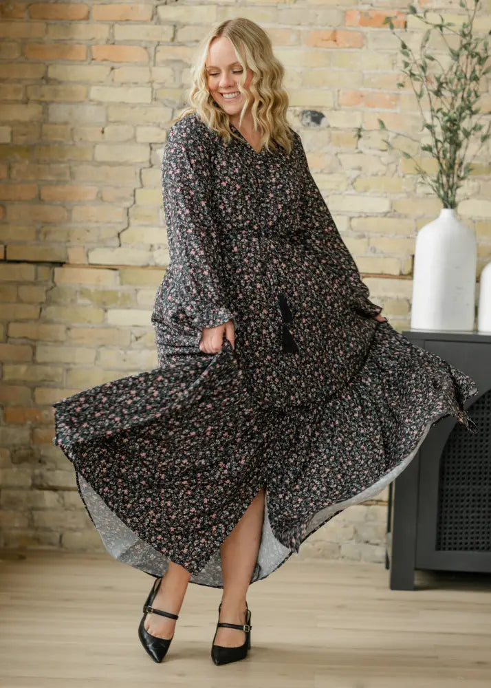 Evangeline Floral Maxi Dress - FINAL SALE IC Dresses