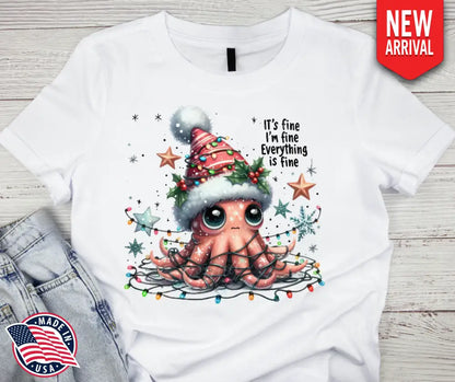 Everything Is Fine - Multi Small / Short Shirt