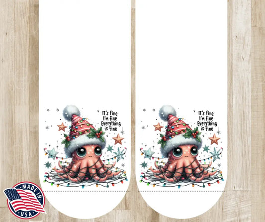 Everything Is Fine - Multi Socks