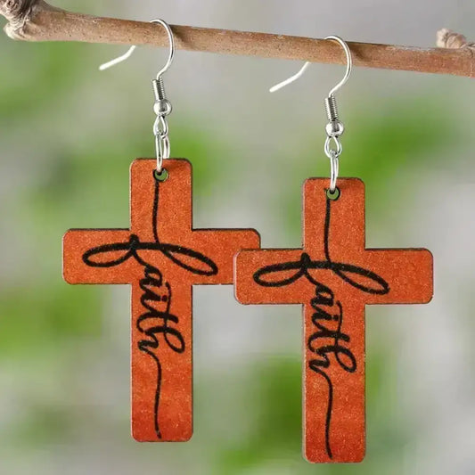 Faith – Brown Earrings