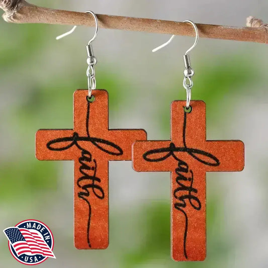 Faith – Brown Earrings