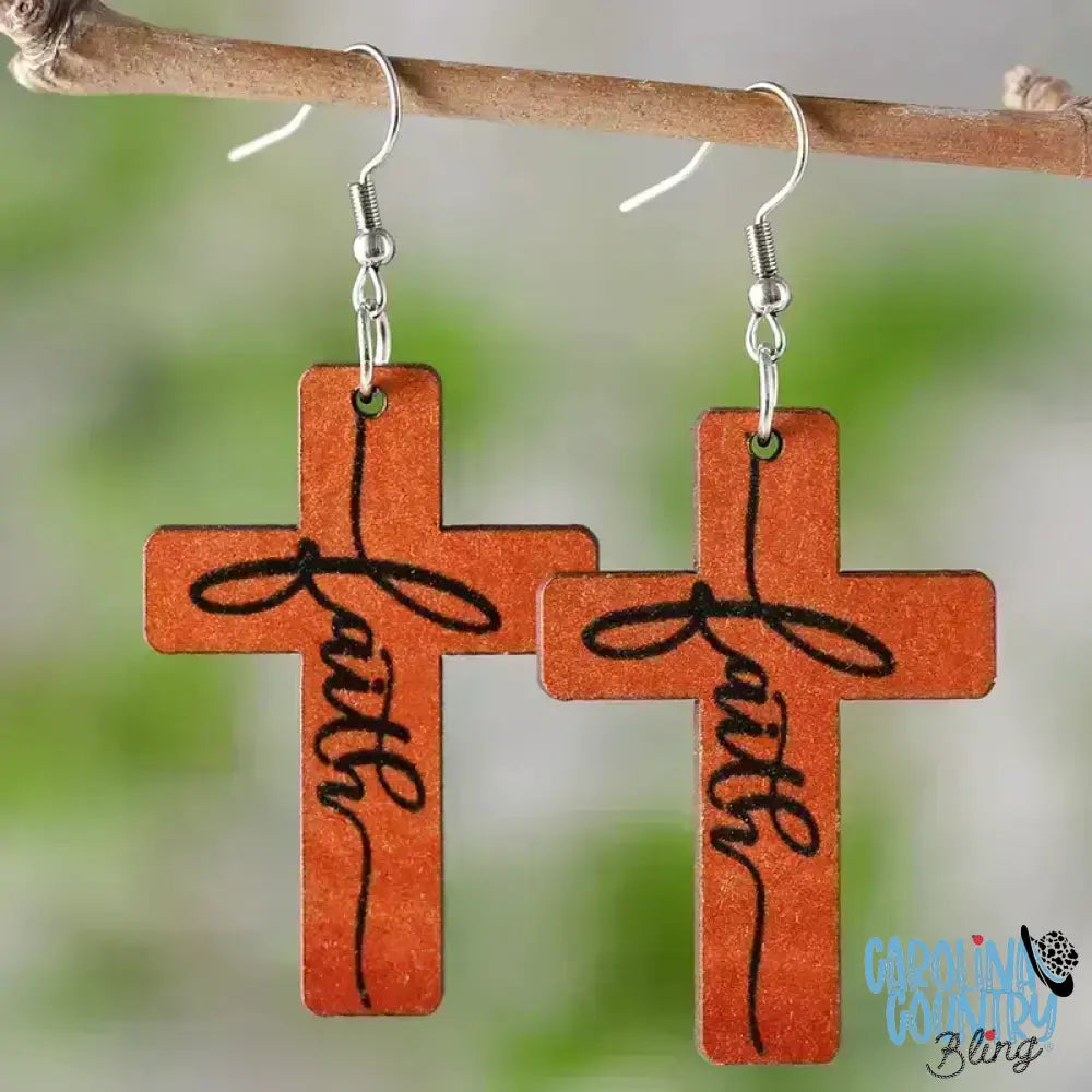 Faith – Brown Earrings