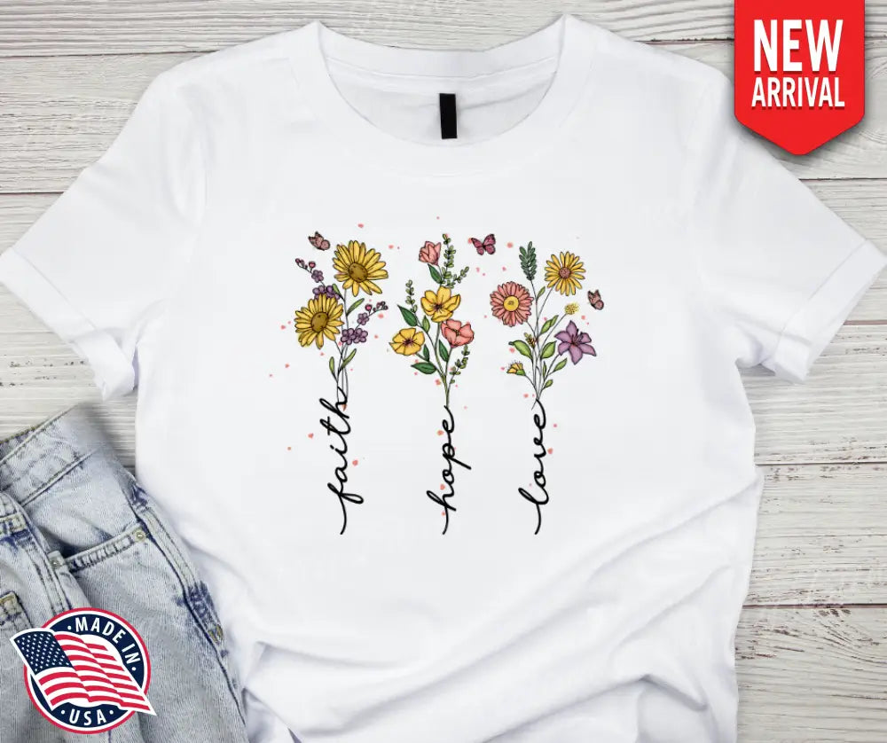 Faith Hope Love – Multi Shirt