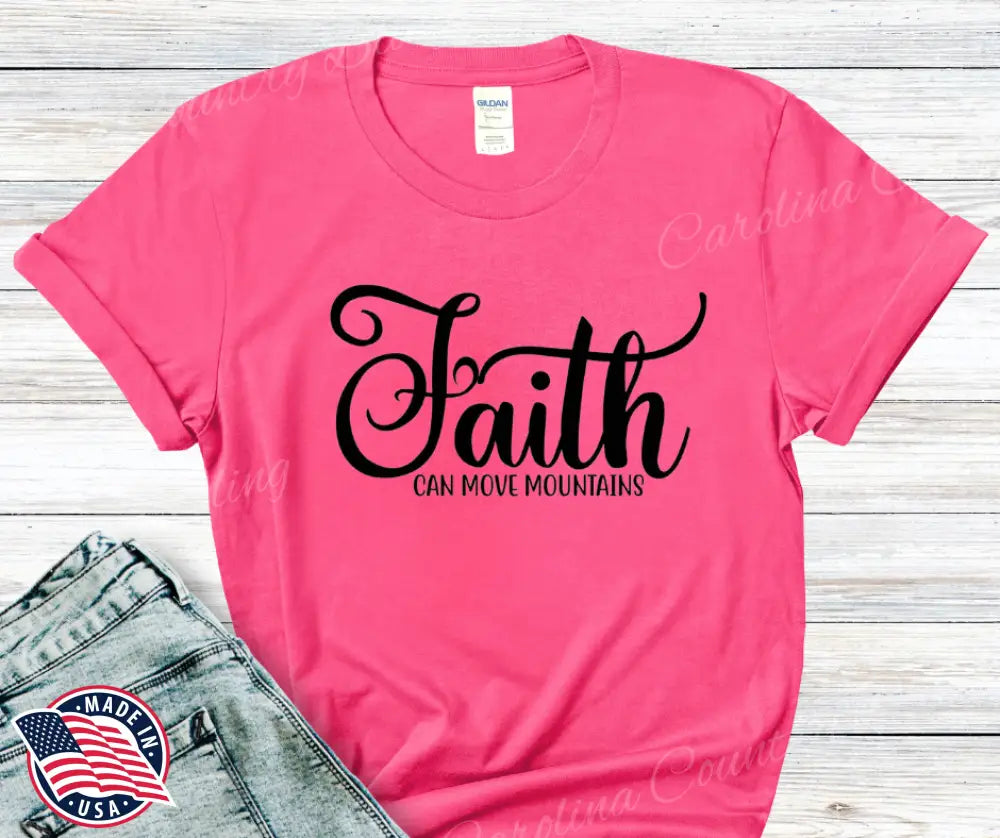 Faith – Multi Small / Pink Shirt