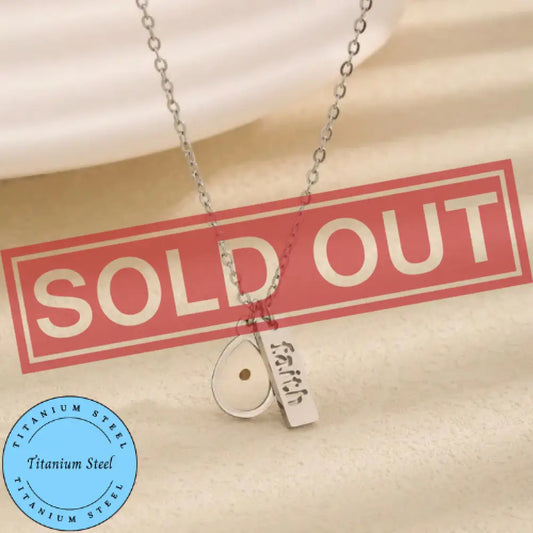 Faith Of A Mustard Seed – Silver Necklace