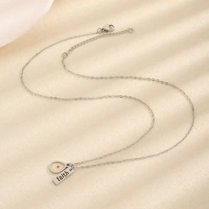 Faith Of A Mustard Seed – Silver Necklace