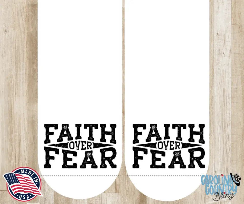 Faith Over Fear – Multi Socks