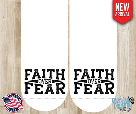 Faith Over Fear – Multi Socks