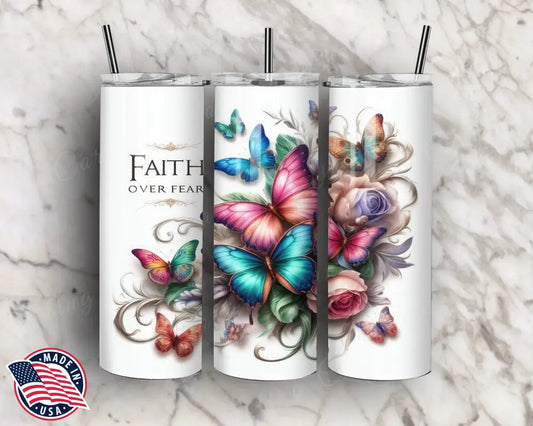 Faith Over Fear – Multi Tumbler