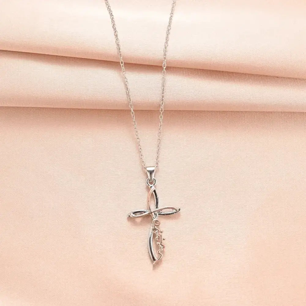 Faith – Silver Necklace